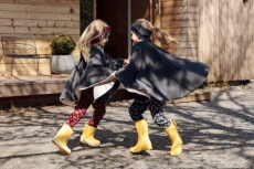Пончо Voksi Poncho Dark Grey Star